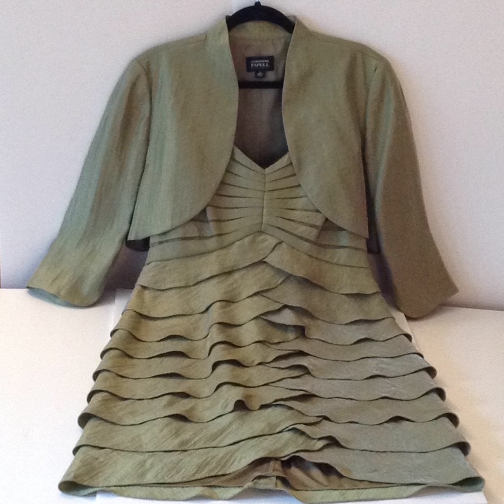 🍃🌹Adrianna Papell  'Occasions'  Dress & Jacket🍃